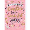 Picture of SPECIAL DAUGHTER BIRTHDAY CARD